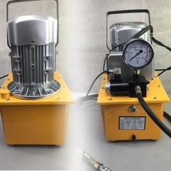 Electric Driven Hydraulic Pump Pedal Single Acting Solenoid Valve 110V 10000psi