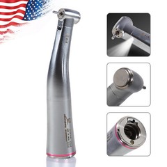 Dental LED Fiber Optic 1:5 Increasing Contra Angle Handpiece for Electric Motor