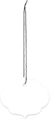 500 Strung Price Tags 2 3/4” x 3 1/4” White Merchandise Tag String Pricing