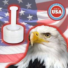 3″x700′ 120 Gauge Cast Hand Stretch Wrap Clear Shrink Film 18 Rolls Made in USA