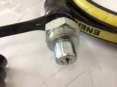 ENERPAC HC9210C Hydraulic Hose Assembly: 1/4 in ID, CH604 x CH604, 10 ft Lg