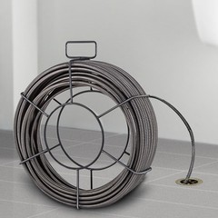 VEVOR Drain Cable Sewer Cable 75Ft 3/8In Drain Cleaning Cable Auger Snake Pipe