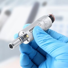 Air Motor E-generator LED 4Holes Low Dental E-type Handpiece Inner Water Spray