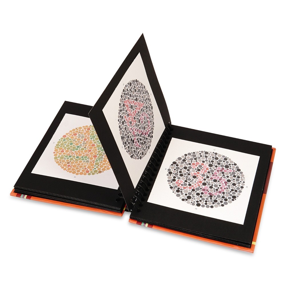 CareVision Ishihara Color Blindness Test Book – 38 Plates –Vision Eye Test Chart