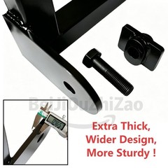 Shipping Container Heavy Steel Tow Bar Kit Fits 20ft 40ft ISO Tow Pickup Truck