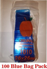 Apple 1010 1″x1″ Plastic Bags Baggies Jewelry Ziplock Zipper Stamp Bags lot