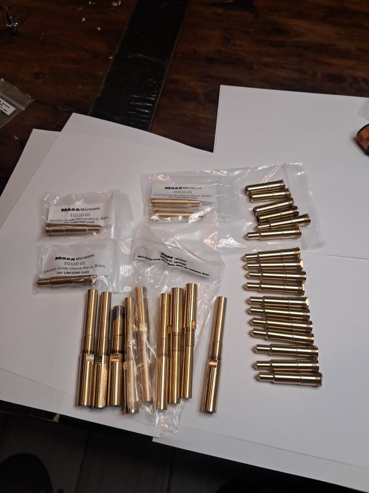 MASA Microconic Egs10 Ejection Guide Sleeve Blanks LOT of 30