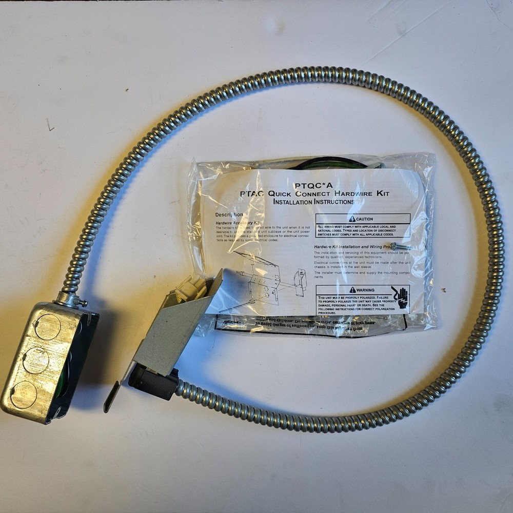Amana PTQC4A Hard Wired Quick Connect Kit 265 Volts Flexible Steel Conduit