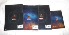 Marvel x Hong Kong Cosbaby Avengers Infinity war Binder folders set of 4 RARE