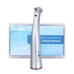 Dental 1:5 Increasing Fiber Optic Contra Angle Handpiece Fit Electric Motor
