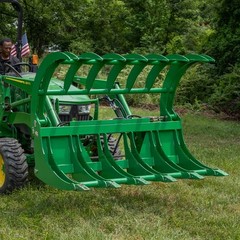 Titan Attachments 60″ HD Root Grapple Rake Attachment Fits John Deere Hook & Pin