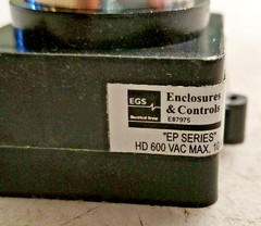 EGS Hazardous Location “EP Series” Emergency Stop 600 VAC