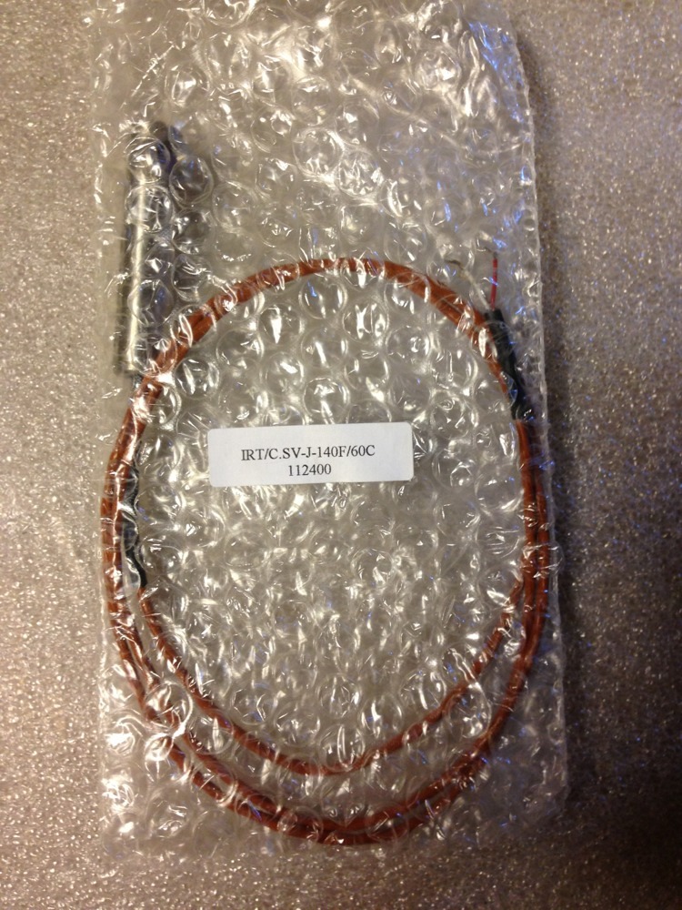 EXERGEN INFRARED THERMOCOUPLE, IRT/C.SV-J-140F/60C, Shipsameday #1326Y