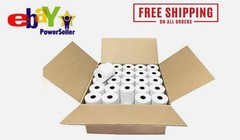 3 1/8″ x 230′ THERMAL POS RECEIPT PRINTER ROLL PAPER BPA FREE USA 50 ROLLS