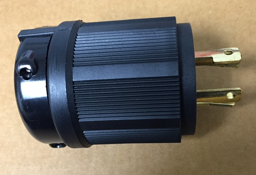 Heavy Duty L14-30P 4 Prong Generator Twist Lock Locking Plug Device 30A 125/250V