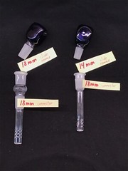 Glass Downstem Water 14mm 18mm FEMALE 3″ to 6″ ~BUY 2 GET 1 FREE~ FF