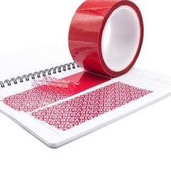 Tamper Evident Security Tape, Red Void Transfer, 1.88″ x 55 Yard
