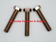 (50) 1/2-13×2-1/2 Grade 8 Tap Bolts 1/2x13x2.5 Hex Head Screws Full Thread