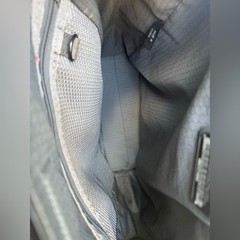 Tumi Tote Bag Black Business Travel Carry Heavy Nylon Magnetic Closure 15x12x5
