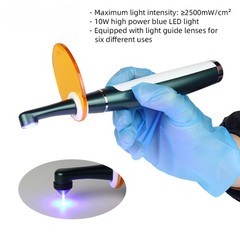 Woodpecker LED Dental Curing Light Lamp 1 Sec Resin Cure 2500mw Teeth Whitening