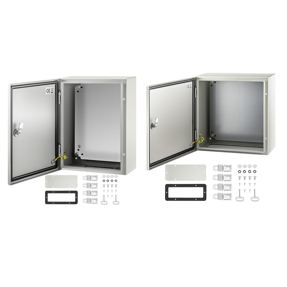 16” 20” 24” Steel Electrical Enclosure IP65 Wall Mount Junction Box Outdoor