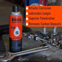 Kroil Penetrating Oil with Silicone (Aerosol Spray-10oz Can-Single)