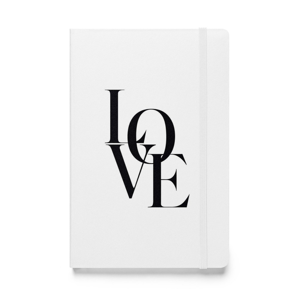Hardcover bound notebook