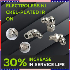Grease Fittings 20 PCS SAE & Metric Assortment Hydraulic kit