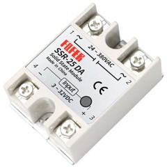 2-10PCS SSR-25DA Solid State Relay Module 25A DC 3V-32V to AC 24V-380V USA