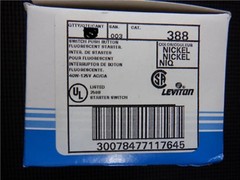 Leviton 388 Push Button Fluorescent Momentary Switch *Please Read Description*