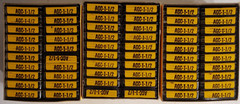 LOT OF 3 100 COUNT BOXS OF BUSS FUSE AGA 1- 1/2 (300 FUSES TOTALS).