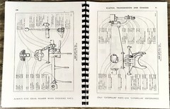 Parts Manual For Caterpillar DW21 Scraper Catalog Book 8W1061-8W1720 Inclusive