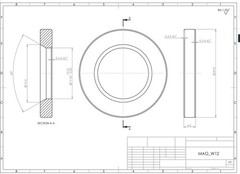 Titanium washer 17x30x4mm 0.678″x1.172″x0.157″