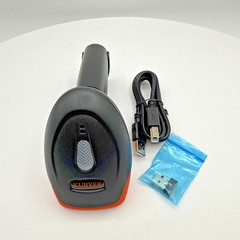 KUIIYER HW0002 2D QR 1D Bluetooth 2.4G Wireless USB Handheld Barcode Scanner