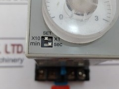 PANASONIC PM4S-A2C30M-AC120V Multirange Timer With Base 100-120v