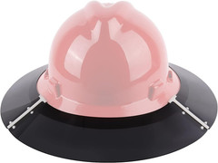 Premium Hard Hat Visor Compatible with MSA V-Gard Full Brim Hard Hat Sun Shade,