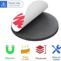 Round Adhesive Magnets 30pcs Strong Hold Refrigerator Craft DIY Project New