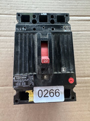 General Electric THED136020 Circuit Breaker, 20a, 600VAC