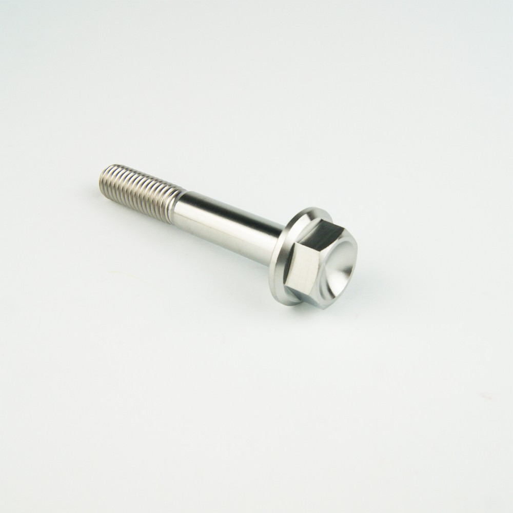 GR5 Titanium Flange Bolt Hex M10 1.25 20 25 30 35 40 45 50 55 60 70 80 90
