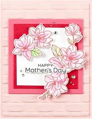 E3D-080 Woven 3D Embossing Folder from the Spring Sampler Collection by Simony