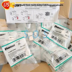 New For Panduit Category Cat 6 Jack RJ45 CJ688TGWH (50 JACKS) Color: WHITE Cat6