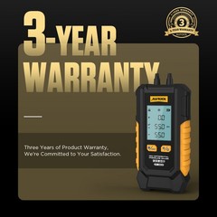 Digital Manometer Gas Air Pressure Tester Dual Port HVAC Tester Meter 200 kPa