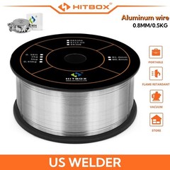 ALU Solid MIG Welding Wire .035 – 1 lb ER5356 with 0.5KG 1 Roll HITBOX® USA