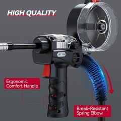 2026 ARCCAPTAIN 205A 6-in-1 MIG Welder, APP Control, 120V/240V with Spool Gun