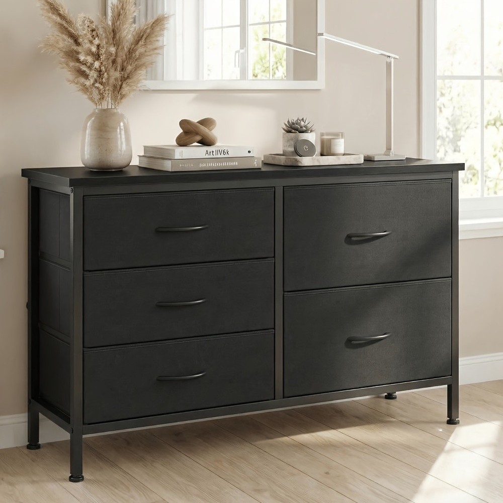 Office Chest File Cabinets With 5 Drawer, 39.4″