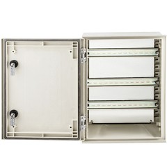 VEVOR 16x12x8″ Fiberglass Electrical Enclosure IP65 Wall Mount Junction Box