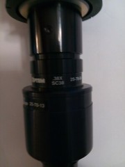 PANASONIC GP-KR222 WITH OPTEM CLAMP 25-70-13 AND OPTEM 38XSC38 25-70-54