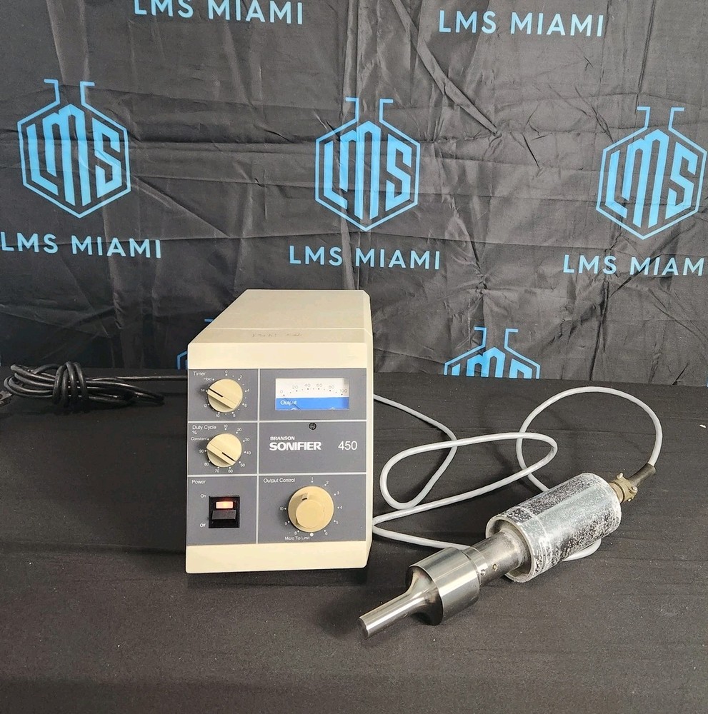 Branson Sonifier 450 Branson Ultrasonic Cell Disruptor System +Probe