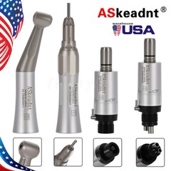 Dental FX205 FX65 FX23 Low Speed Push Straight Contra Angle Handpiece 2/4Hole