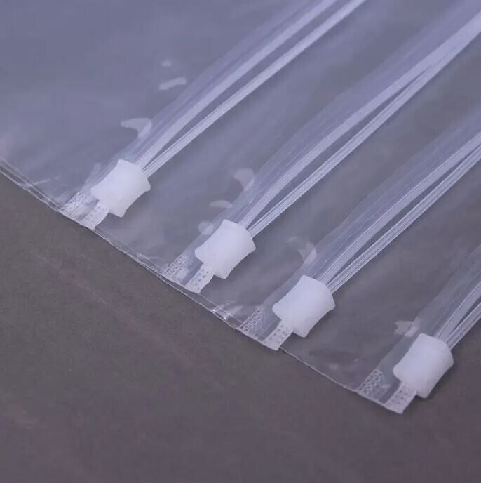 8″ x 10″ Reclosable LDPE Clear Slide Seal Poly Bags 2.75 mil (250 Count)